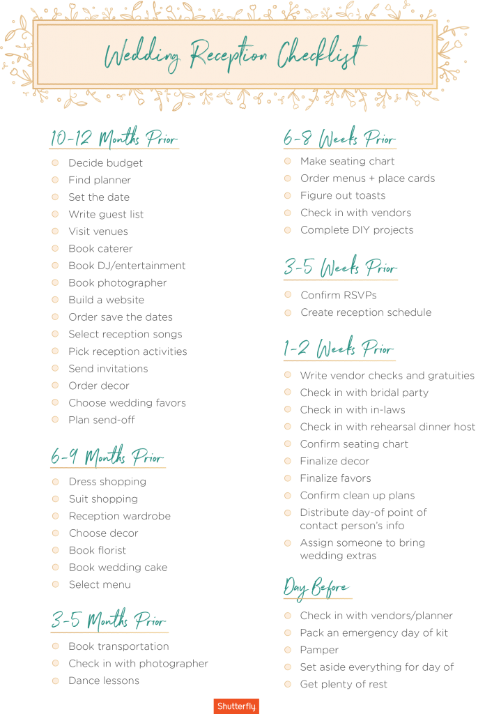 The Ultimate Wedding Checklist & Wedding Planning Timeline 